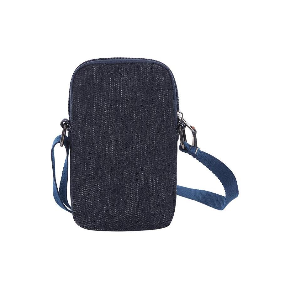 New Lee Denim Shoulder Bag, Crossbody Bag With Cell Phone Pouch Regular Unisex Dark Blue LE210175M-503