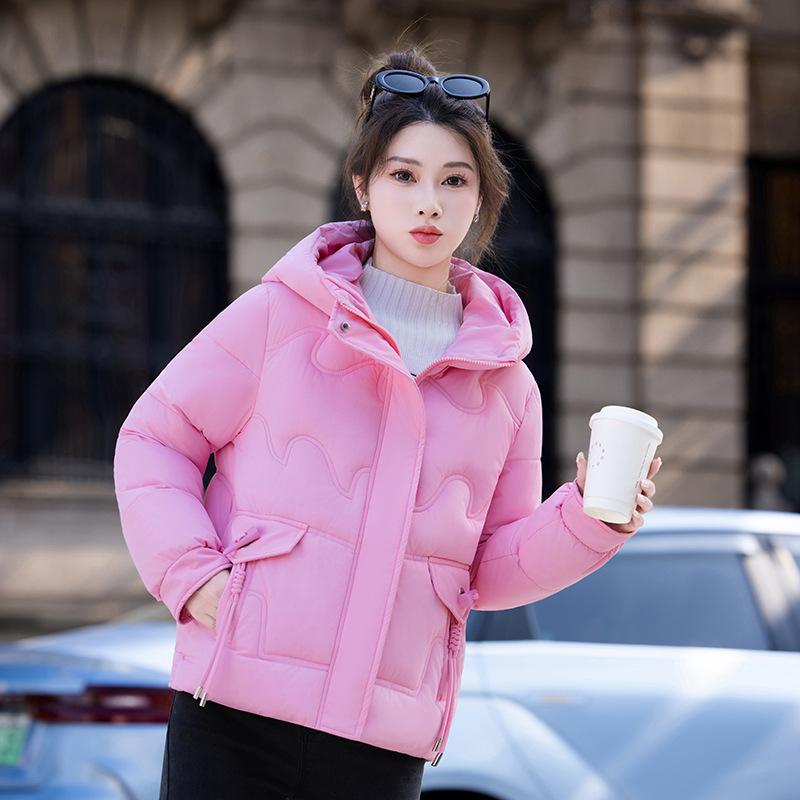 Winter New Thickened Padded Jacket Short Padded Jacket 2025 Slim Down Padded Jacket Hooded Jacket