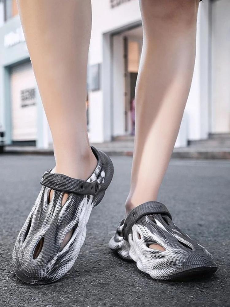 Ultralight Male Shoe With Platform Non-slip Height Beach High Quality Summer 2025 New Low Price Casual Eva Pvc 39 Men's Sandal