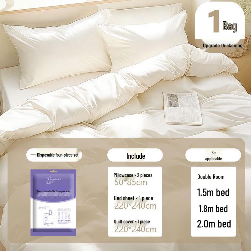 Ximaina Disposable Travel Bedding and Hotel Supplies