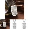 Stilvolle Mode Halskette Dog Tag Für Meinen Sohn Tochter Papa Mama Ideales Geburtstagsgeschenk