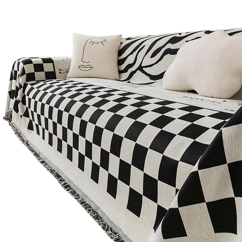 Simple Style Roman Life Sofa Towel Four Seasons Universal All-Inclusive Universal Cover Cover Dust Cover Anti-Scratching