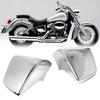 For Honda 1997-2003 1998 1999 2000 Shadow ACE VT400 VT750 VT 400 750 Motorcycle Black Chrome Battery Side Fairing Covers Cap
