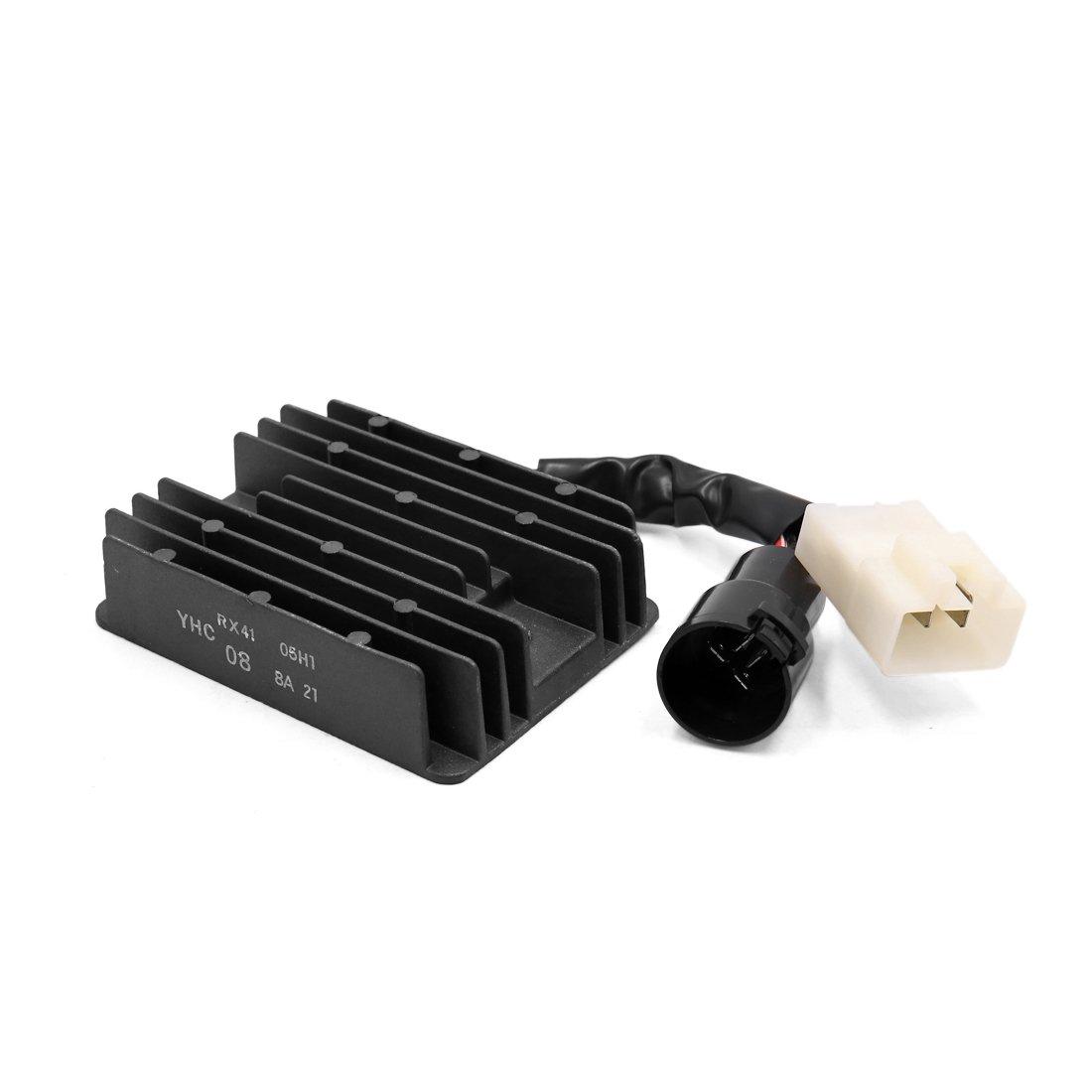 

uxcell Motorcycle Voltage Regulator Rectifier for Suzuki AN400 Bergman Skywave 400 2007-2011