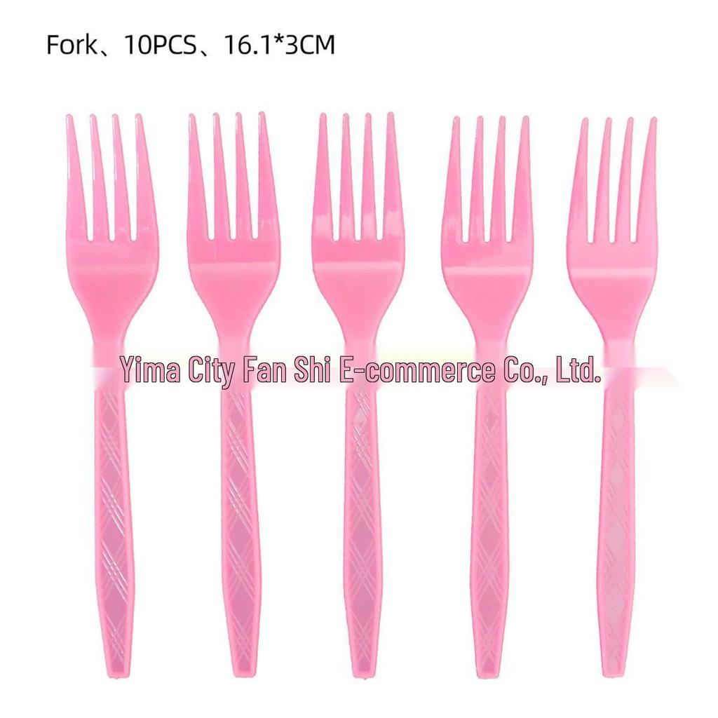 Unicorn Kids Birthday Party Disposable Tableware Set