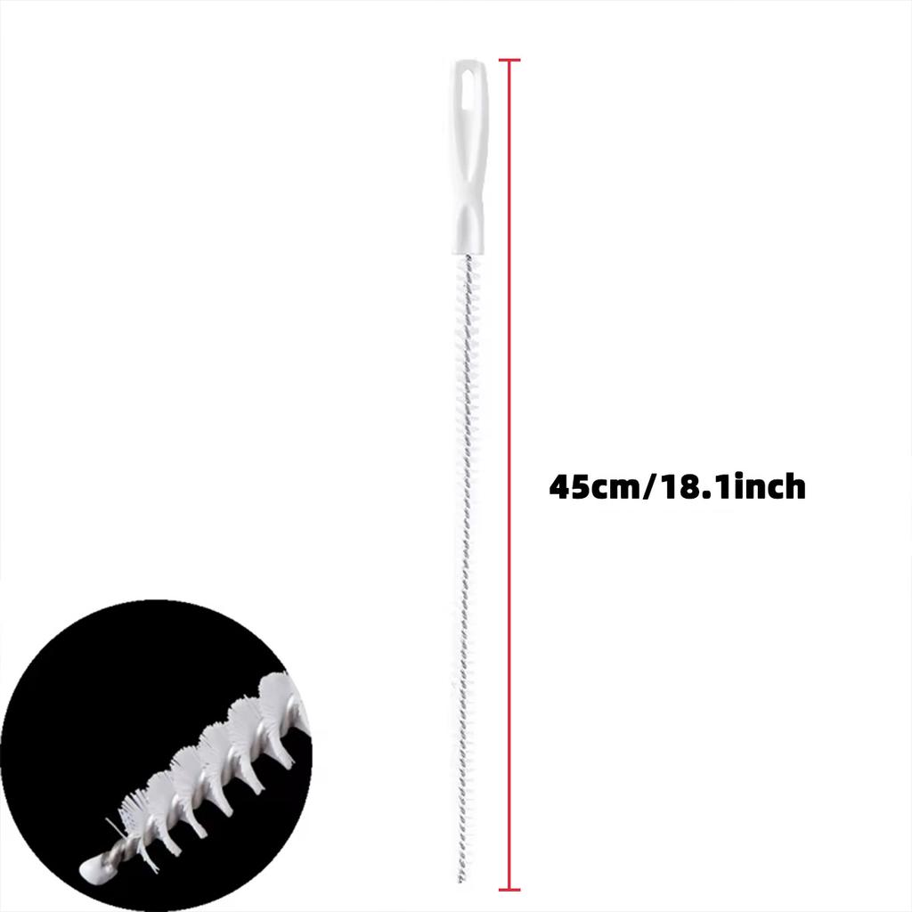 1/2 Sewer Sink Cleaning Brush Household Kitchen Bathroom Flexible Hair Cleaner Used for Collecting Cleaning Hair In Household Se