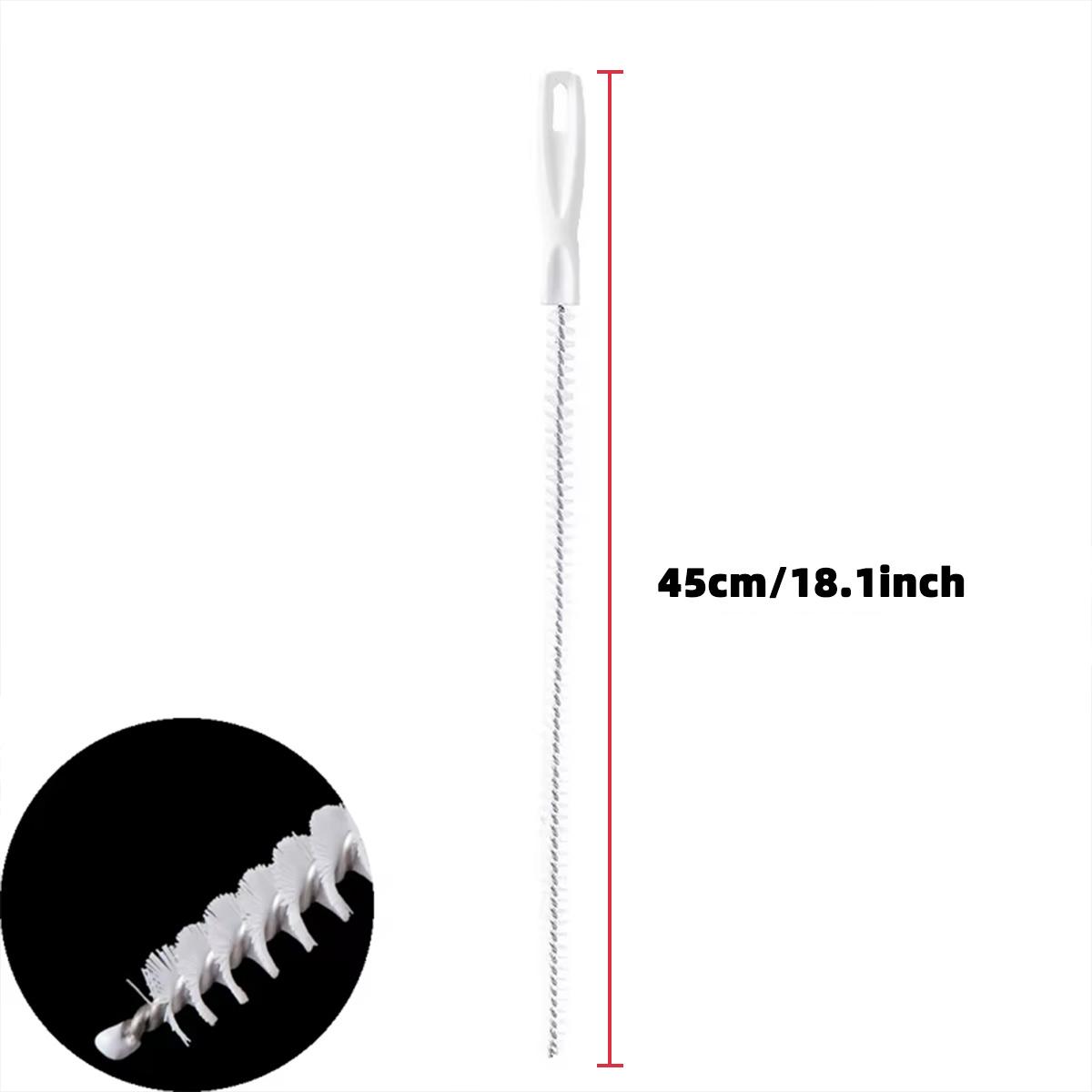 

1/2 sewer sink cleaning brush household kitchen bathroom flexible hair cleaner used for collecting cleaning hair in household se