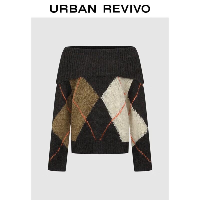 Многоцветный вязаный топ с меланжевым эффектом M