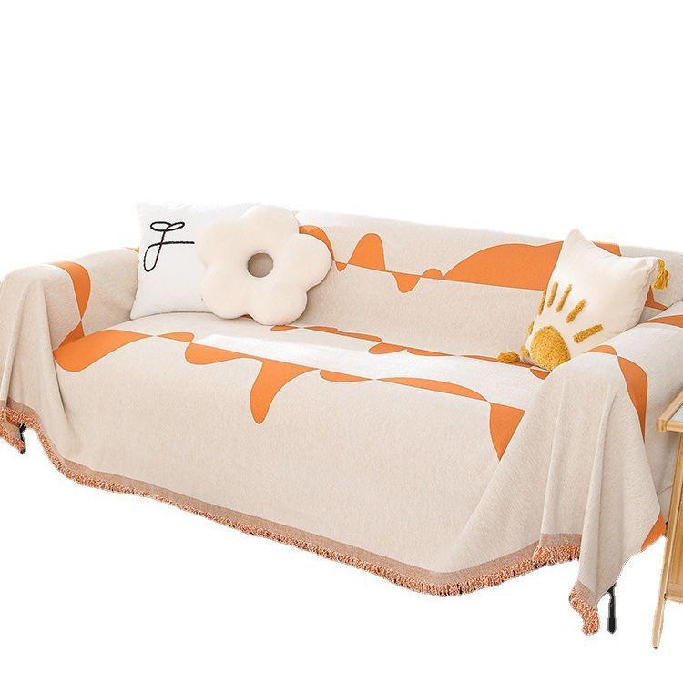 Sofa Cover Cloth Towel All-inclusive Chenille Blanket New Anti-cat Claw Sofa Cover All-in-one