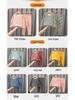 Kids' Medium Collar Warm Double-Sided Brushed Base Layer Set (Autumn Clothing & Pants for Small, Medium, and Large Children)
