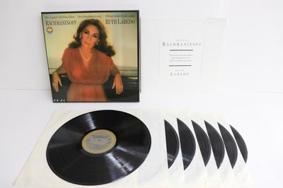 LP Record RUTH LAREDO - Rachmaninoff Complete Works For Sol CBS79700 CBS Masterworks 1981 Germany Classical Used