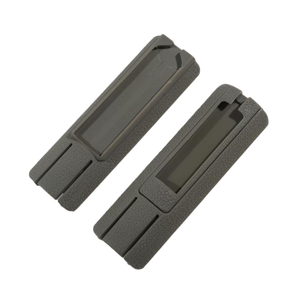 2pcs Practical Flashlight Mouse Tail Switch Card Slot Guide Rail Portable Scar Pocket Panel Remote Switch Pads
