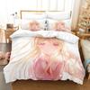 Danganronpa V3 Duvet Cover Set for Adults Boys 3 Piece Cartoon Anime Bedding Set Bedroom Y2k Quilt Cover Pillowcase