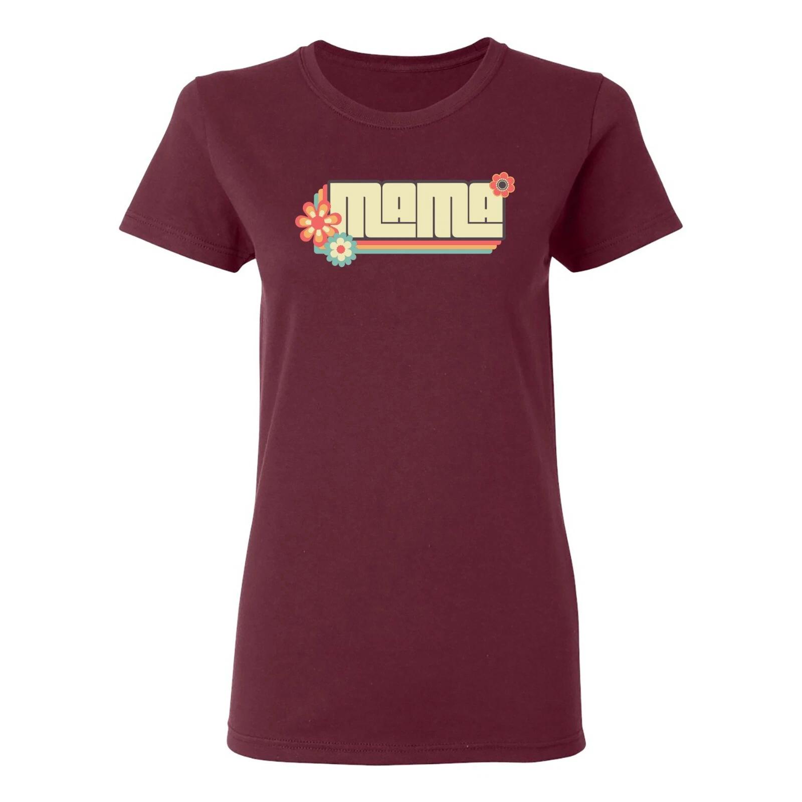 70 s Flower Mama Women s T-Shirt M