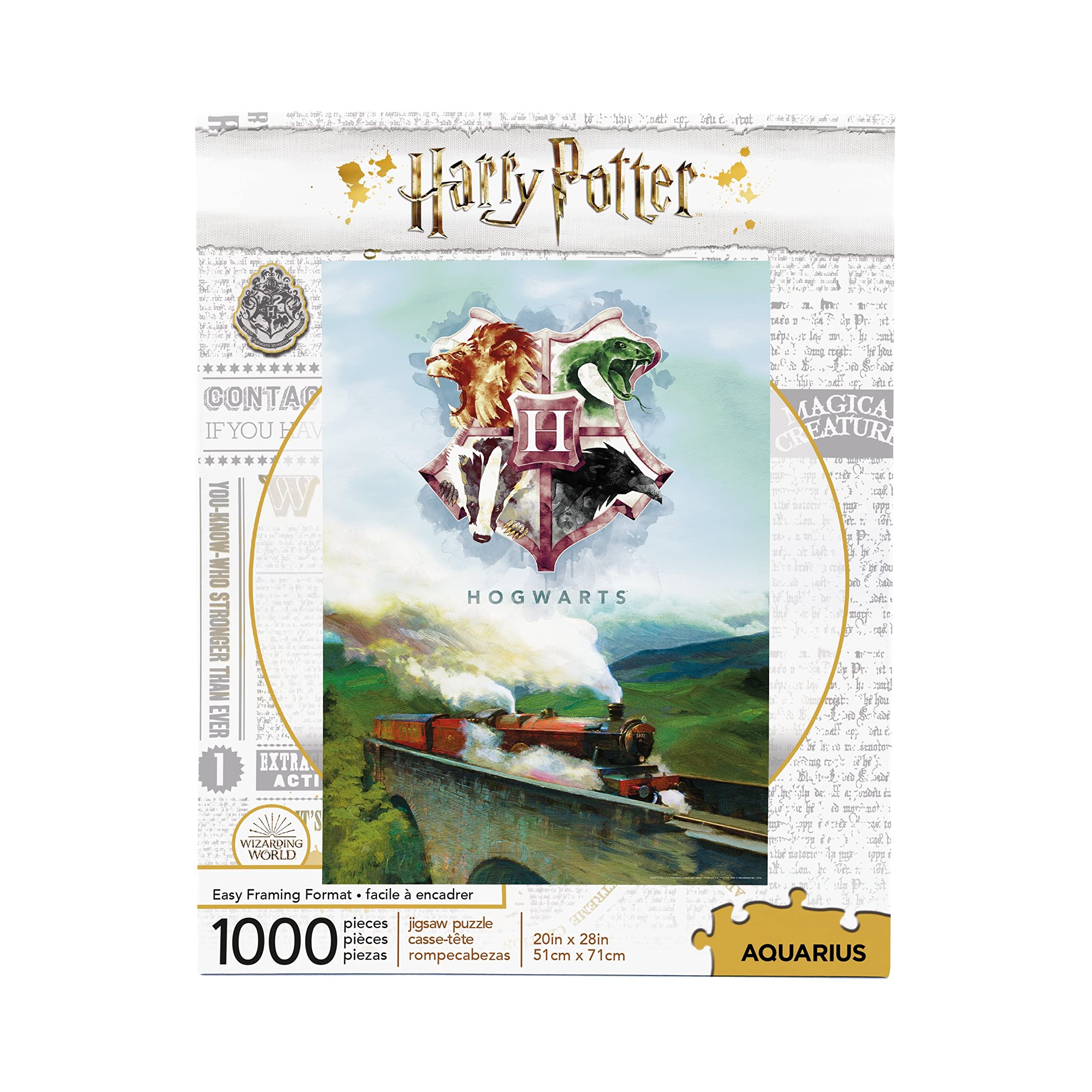 

Harry Potter Hogwarts Express 1000 Piece Jigsaw Puzzle [Used]