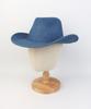 Yunibeosyeolkemiseuteuli Cowboy Dark Denim Fedora Cowboy Fedora