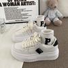 Trendy Little White Shoes Women's New Autumn Versatile Thick-soled Casual Niche Original Design Board Shoes Women