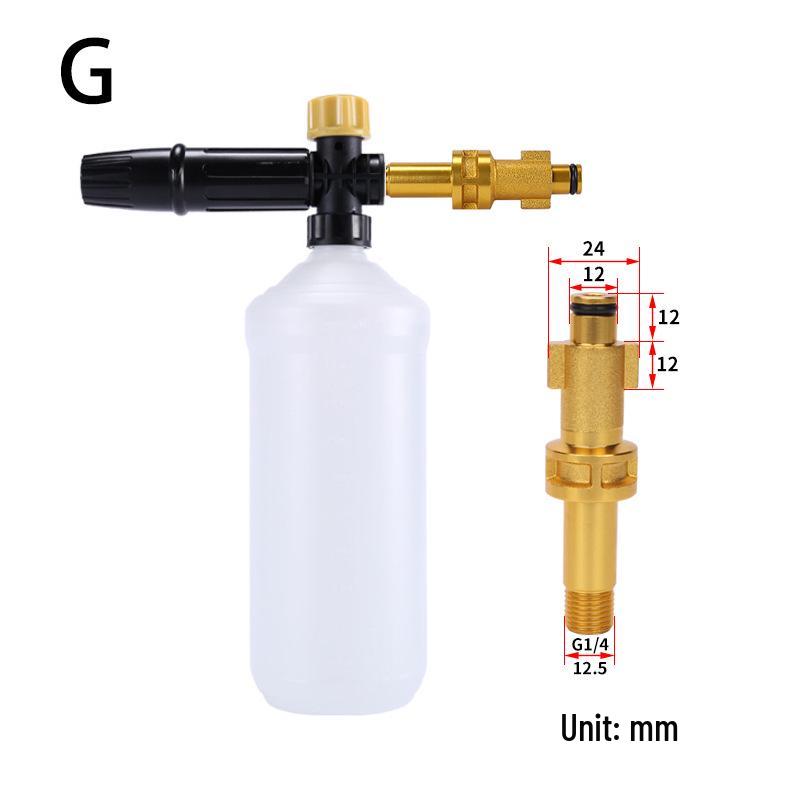High Pressure Foam Sprayer Water Gun Nozzle for Home & Car Cleaning Machine
