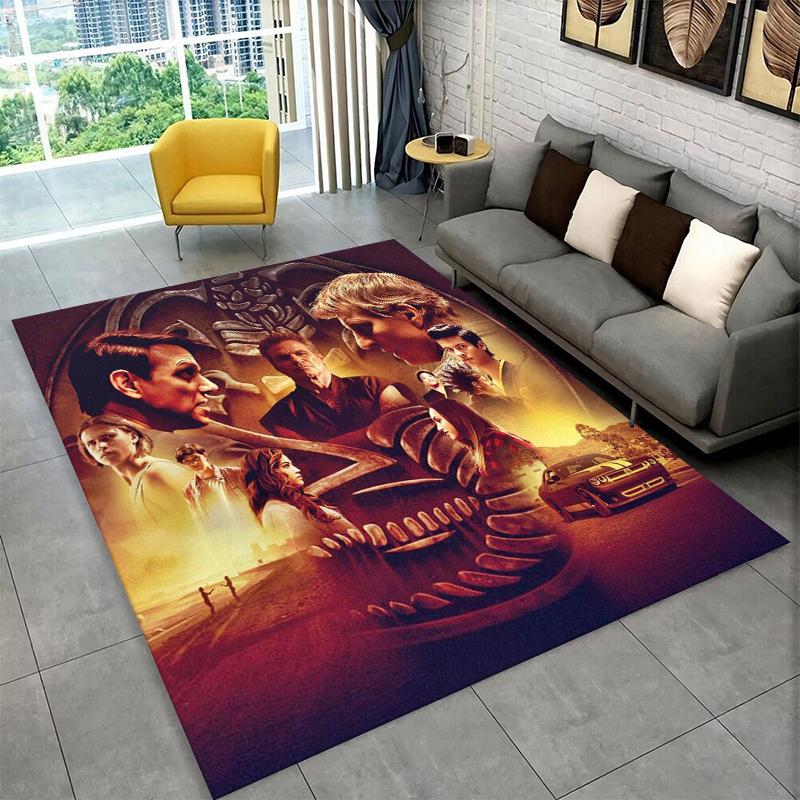

Ковер Cobra Kai TV Аманда Карате для Спальни Гостиной Дивана Игровой Комнаты Прихожей Декор Дома, Детский Нескользящий Ковер Подарок 40x60cm