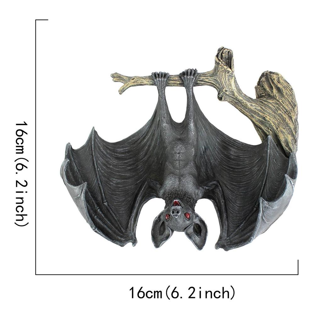 Home Garden Decoration Bat Pendant Night Demon Vampire Bat Statue Halloween Gift Outdoor Decorations for Garden Yard 2025