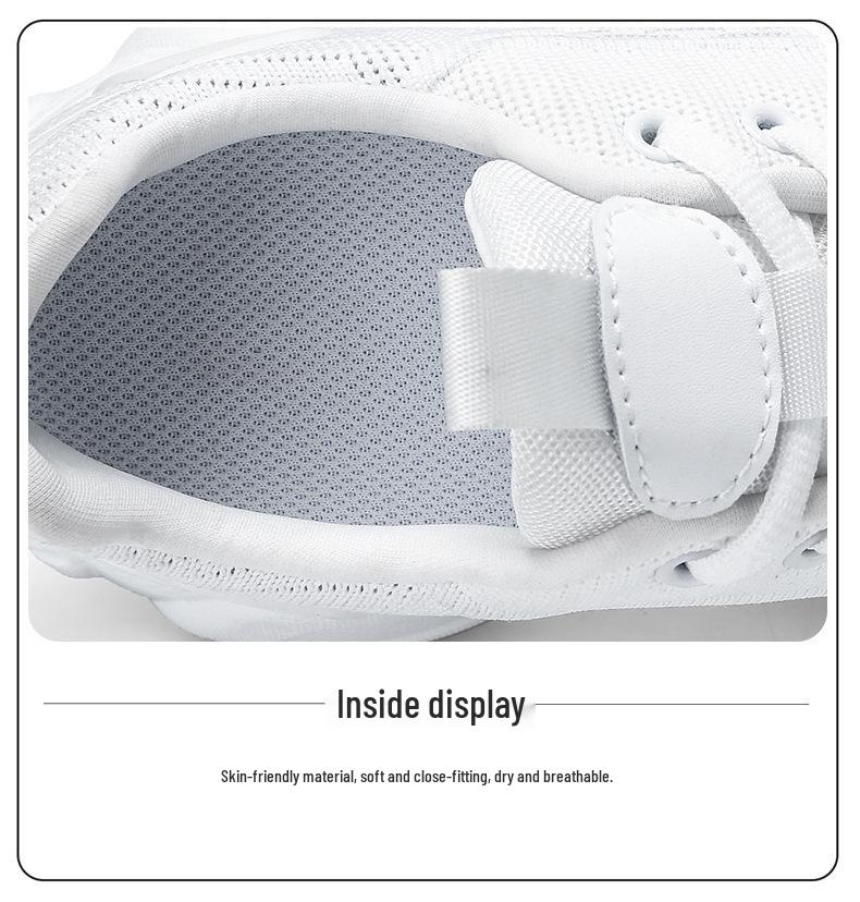Invisible 8CM Height Increasing Men's Shoes - Breathable Flyknit Low Heel Running Casual Sneakers for Spring & Autumn.