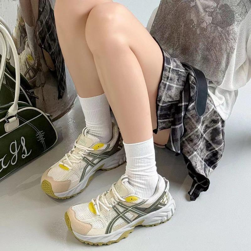 Platform Dad Shoes Women's Design Sense Niche Retro Versatile Running Shoes Sports Shoes Lightweight Super Soft Spring and Autumn New Models