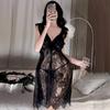 Sexy Lingerie Pure Desire Sexy Lace See-through Dress Female Role Play Uniform Pajamas