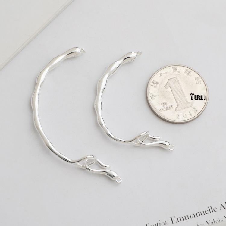 S925 Sterling Silver Handmade Beaded Pearl Bracelet and Necklace Jewelry Components