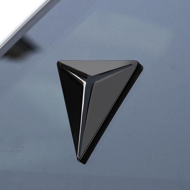 AAXU1 For Changan Deepal S7 S05 S07 SL03 G318 Special 3D Metal Car Side Sticker Emblem Triangular Window Sticker Accessories