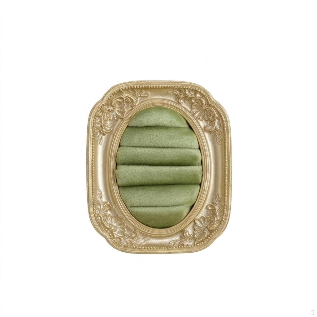 Jewelry Display Frame Ornate Band with Velvet Pad Picture