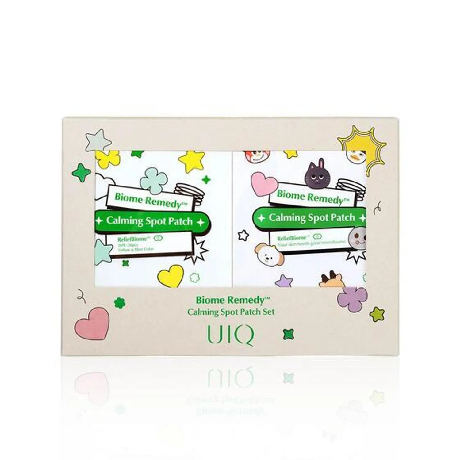 UIQ Biome Remedy Calming Spot Patch Set (Folder Mirror+Patch 96P) 96P