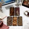 Leopard Print Phone Case For Samsung S25,S24,S21,S22,S23,S30,Ultra,S20,Plus,Fe,Soft Silicone Black Cover