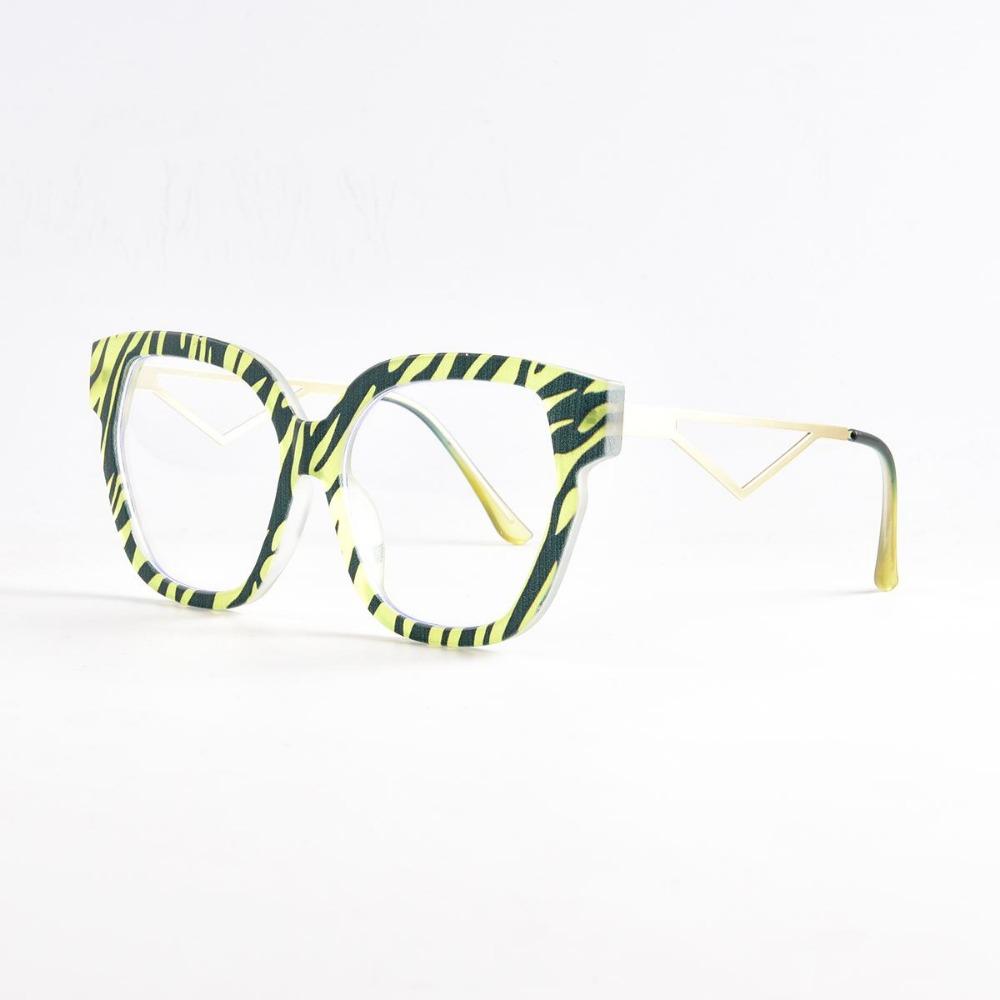 

Модные Радужные Разноцветные Металлические Квадратные Очки с Защитой от Синего Света Женские Уникальные для Повседневной Носки Очки для Компьютера с Защитой от Синего Света для Стиля