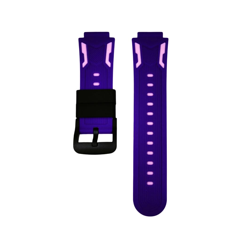Kids' Silicone Smartwatch Strap, Universal Y-Shaped, Two-Color, 16mm Interface