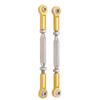 2Pcs Steering Rear Suspension Arm Tie Rod Steering Shaft Tie Rod for JLB 1 10 Racing Truck Or