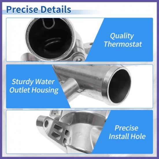 Engine Coolant Thermostat Housing Assembly No.LR035124 For Jaguar F-Type