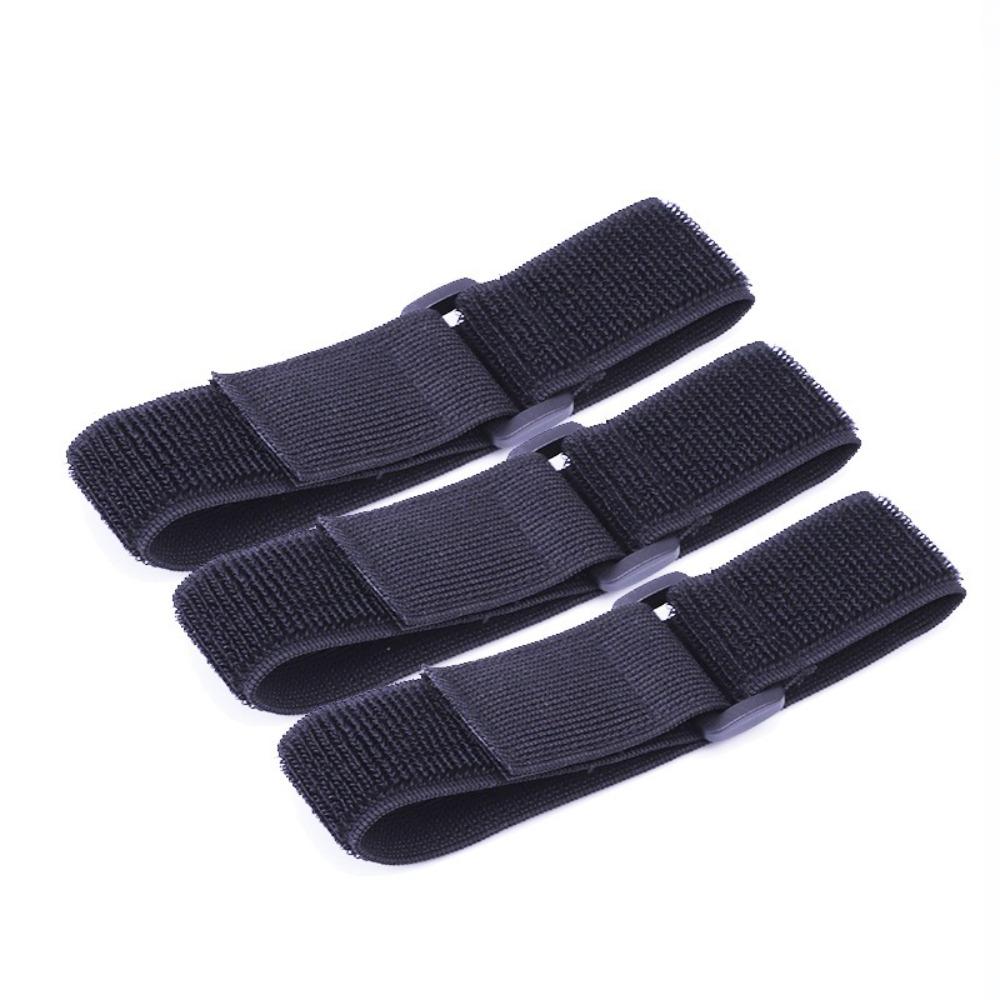 5PCS Reverse Buckle Stretch Nylon Straps Hook Loop Extension Strap Durable Cable Tie  Outdoor