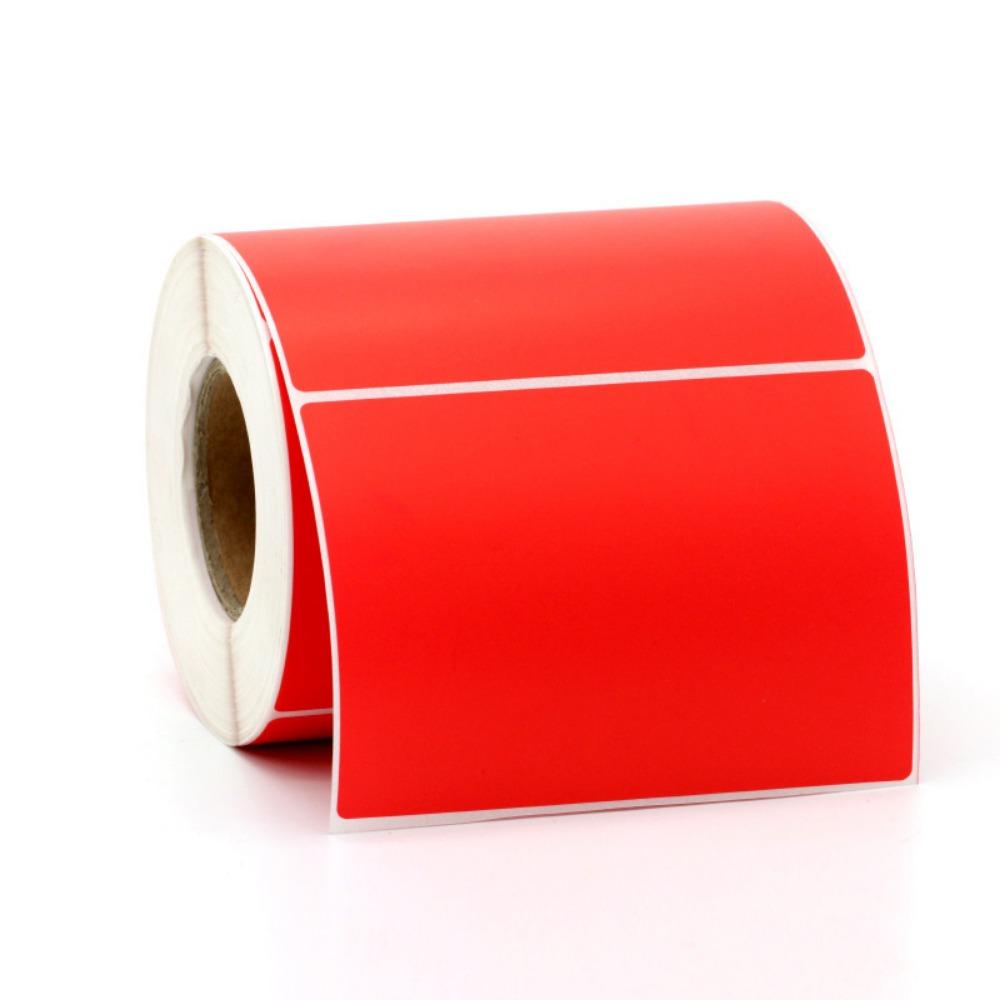 500/800PCS Multicolor Self-adhesive Label 40*30mm 40*60mm Label Sticker Thermal Paper Supermarket
