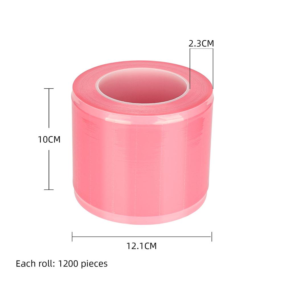 1200Pcs/Roll Tattoo Film Accessories Waterproof Anti-Fouling Disposable Tattoo Protective Barrier Film Sticker 10x15cm