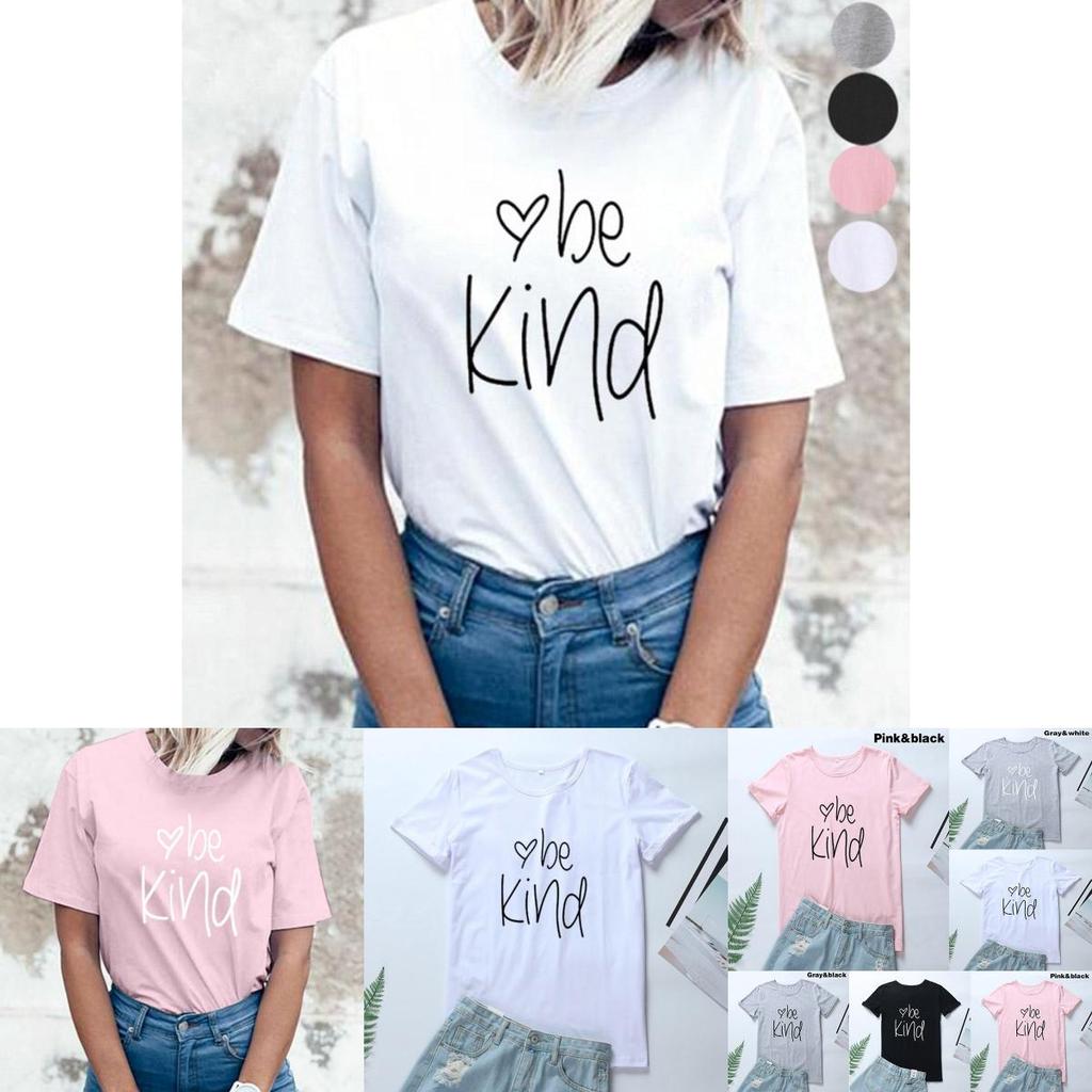 T-shirts Amples à Manches Courtes Premium pour Femmes Hauts Chemise Décontractés d'Été pour Dames