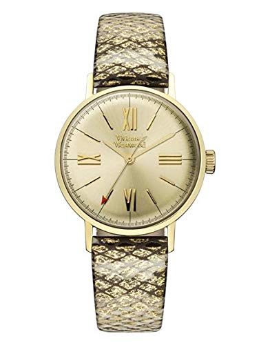 Vivienne Westwood Women's Quartz Watch VV170GDMT Gold/Gold [Parallel Import]