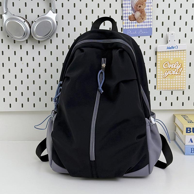Schoolbag, Korean Style Ins, Stylish and Aesthetically Pleasing, Versatile for Middle and High School, Large-capacity Backpack, College Student Casual