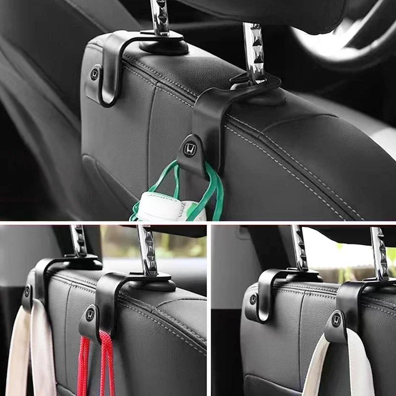 2025 Hot Universal Car Seat Hook Multifunctional Storage Hanger For Honda Civic Varadero Xl1000 Xadv Forza Shadow Vt600 Auto Acc