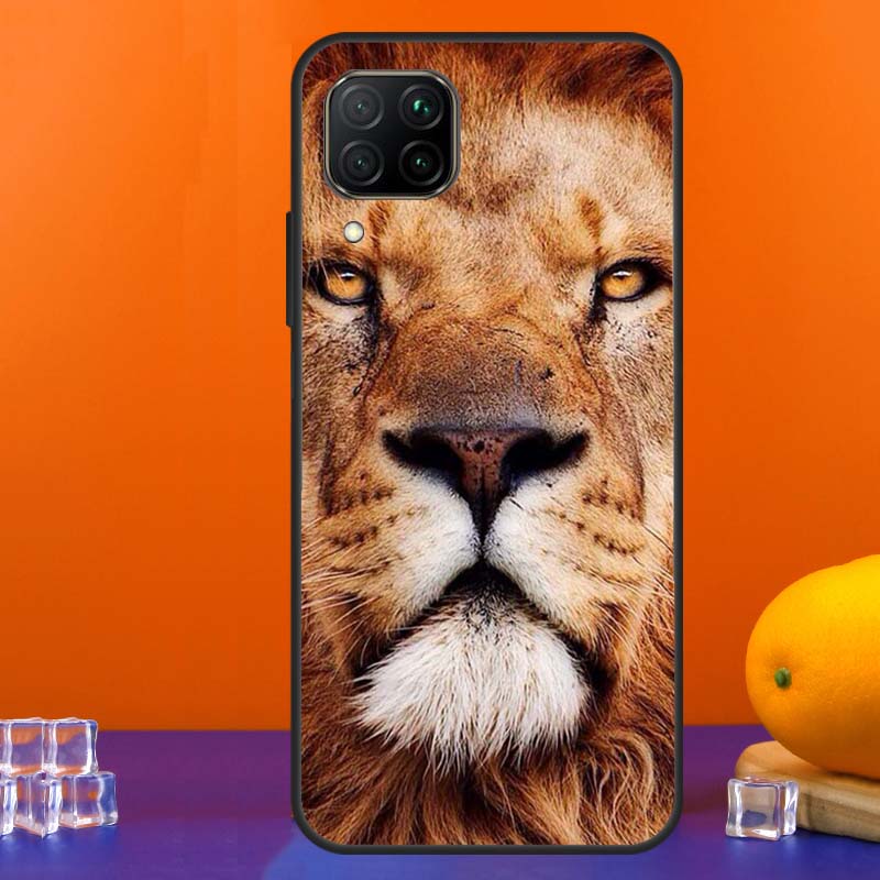 African Lion Big Cat For Huawei Nova 9 10 SE 5T 12i 12s 11i Y91 Y90 Y60 Y70 Y72 Y61 P60 Pro P20 P40 P30 Lite Case