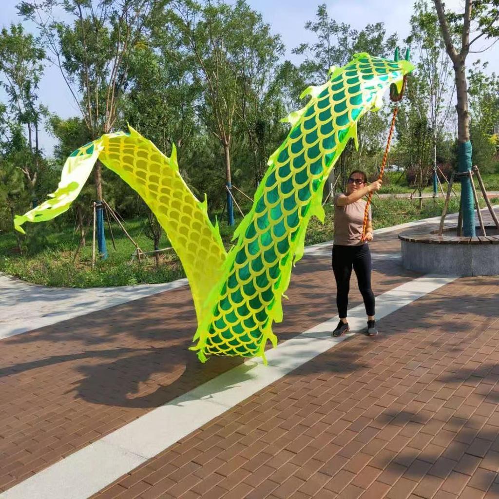 Double-Sided Dragon Dance Ribbon for Beginners - Adult Fitness & Square Dancing