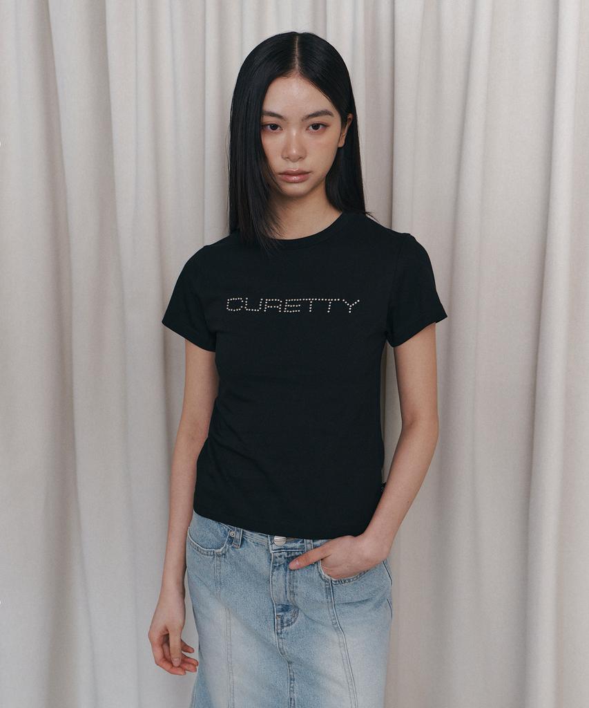 Kyuliti C Logo Convex T-Shirt_Black