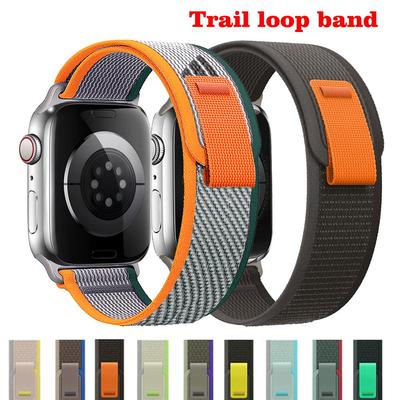 Trail Loop For Apple Watch Band 49mm 44mm 40mm 45mm 41mm 42mm 44 45 49 Mm Correa Bracelet iWatch Ultra Series 7 6 5 3 Se 8 Nok Keng Strap