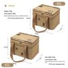 Tactical Camping Storage Bag Outdoor Storage Bag 42L Large Capacity Folding Box for Picnic Camping Equipment Organizing