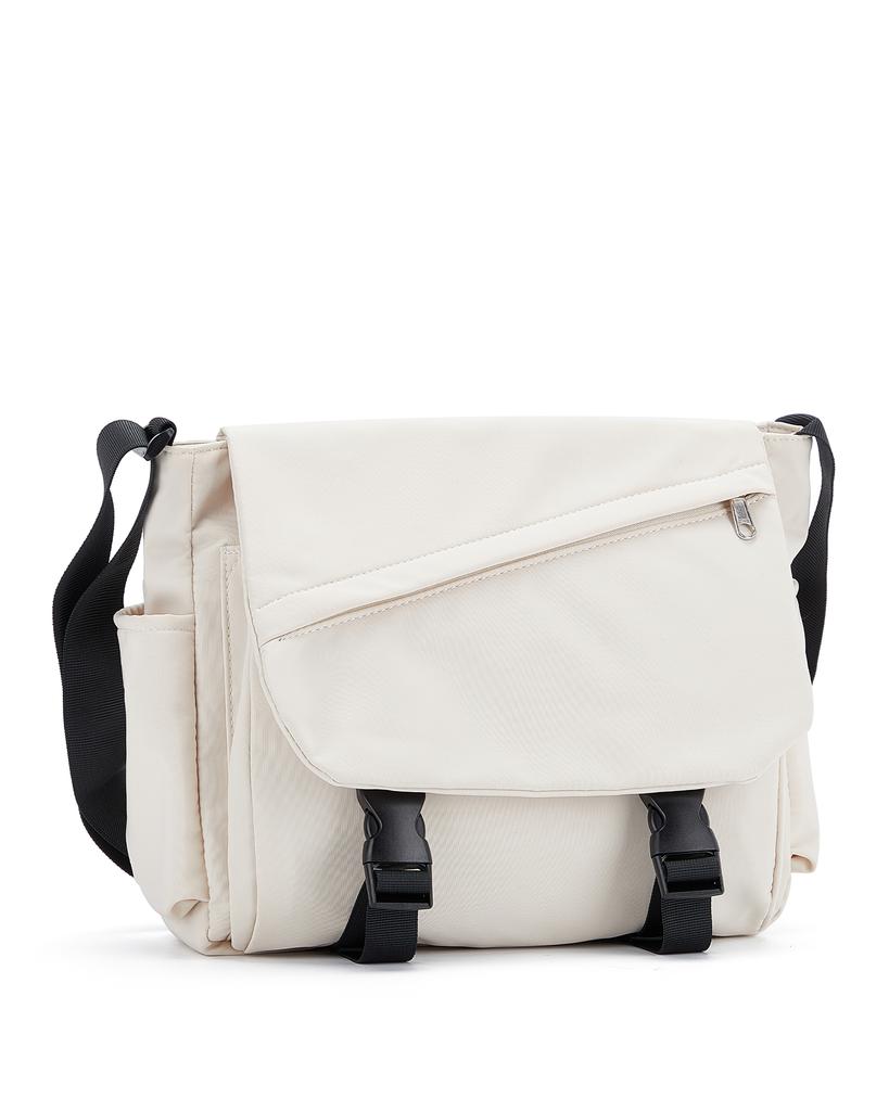 Shoulder Bag Anti Theft Casual Multi Pocket Bag Lightweight Fashion Tote Small Satchel Nylon Travel Purse Youth Crossbody Bag