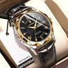 New Fashionable Trendy Youth Leisure Simple Luxury Men's Watch Waterproof Luminous Calendar Quartz Watch